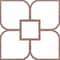 Ekena Millwork 78 34W x 78 34H x 14T Large Olivia Decorative Fretwork Wood Ceiling Panels, Walnut CELW79X79X0250OLVWA - alternate 3
